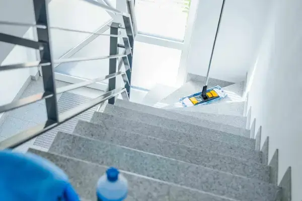 Treppenreinigung